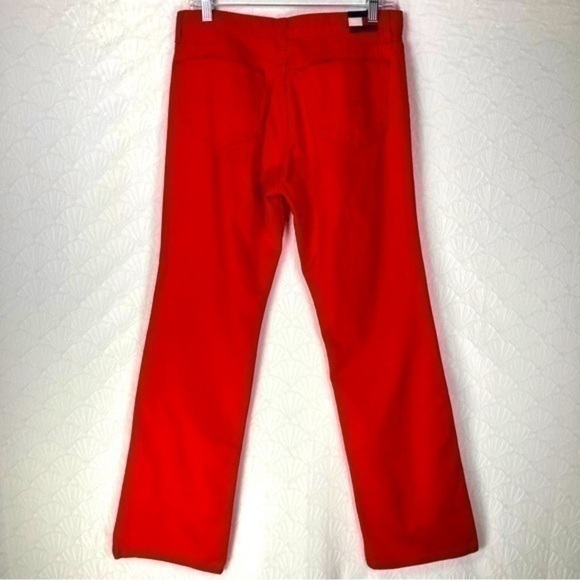 Tommy Hilfiger Vintage Red High Rise Straight Leg 90’s Denim Jean Pants Size 11 - Picture 3 of 7